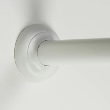 Sealskin Douchegordijnstang Rondalux Kwartrond Wit 90x90 Cm 4 Sealskin Douchegordijnstang Rondalux Kwartrond Wit 90x90 Cm - Afbeelding 2