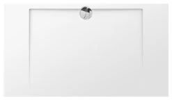 Allibert Slim Douchebak 160x90 Cm Polybeton Wit