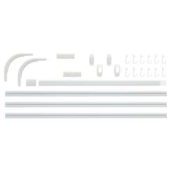 SEALSKIN Douchestang Easy Roll 90x90x90cm Wit -Badkamer Verkoop 123 5355