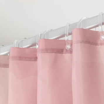 Sealskin Douchegordijn Earth 180x200cm D.roze/wht 5 Sealskin Douchegordijn Earth 180x200cm D.roze/wht - Afbeelding 3