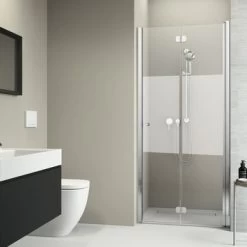 Sealskin Vouwdeur Voor Nis Code R 90x197 Cm Met Gesatineerde Band