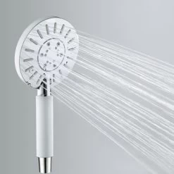 Tiger Handdouche Akcent Chroom Wit -Badkamer Verkoop 123 5887