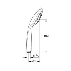 Grohe Handdouche Vitalio Joy Ø11 Cm Chroom -Badkamer Verkoop 123 5972