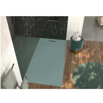 Allibert Douchebak Luna 180x90 Cm Groen 4 Allibert Douchebak Luna 180x90 Cm Groen - Afbeelding 2