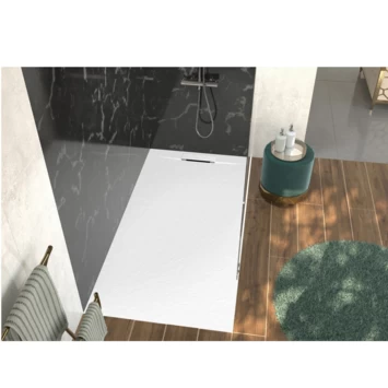 Allibert Douchebak Luna 180x90 Cm Wit 4 Allibert Douchebak Luna 180x90 Cm Wit - Afbeelding 2