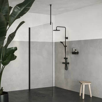 Sealskin Plafondsteun 80 Cm Mat Zwart 3 Sealskin Plafondsteun 80 Cm Mat Zwart