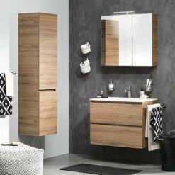 TIGER S-line Spiegelkast 80 Chalet Eik -Badkamer Verkoop 123 616