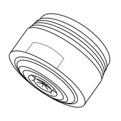 Tiger Straalregelaar Antikalk M24 Waterbesparend 2 Stuks -Badkamer Verkoop 123 6178