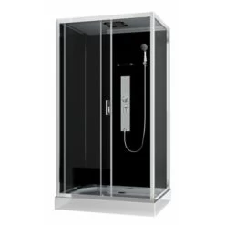 Allibert Douchecabine Gipsy Wandmodel 120x80 Cm -Badkamer Verkoop 123 6211