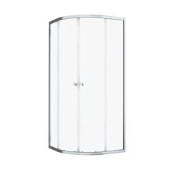 Sealskin Hooked Vierdelige Kwartronde Douchecabine Met Schuifdeuren 90x90x200 Cm, 6 Mm Helder Veiligheidsglas Met Antikalklaag Zilver Hoogglans -Badkamer Verkoop 123 6222