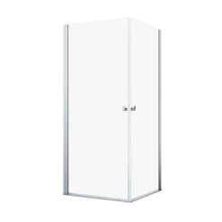 Sealskin Douchecabine Hooked Hoekinstap 100x100x200cm Hoogglans Aluminium -Badkamer Verkoop 123 6336