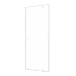 Sealskin Contour Draaideur Voor Nis 90x200 Cm, 6 Mm Helder Veiligheidsglas Met Antikalklaag Mat Wit -Badkamer Verkoop 123 6352