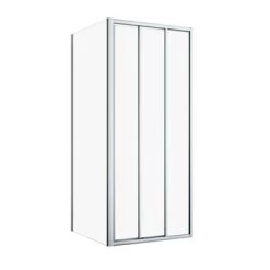 Sealskin Hooked Zijwand Voor Schuifdeur 90x200 Cm, 6 Mm Helder Veiligheidsglas Met Antikalklaag Zilver Hoogglans -Badkamer Verkoop 123 6402