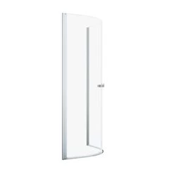 Sealskin Douchecabine Hooked Kwartrond 100x100x200cm Hoogglans Aluminium -Badkamer Verkoop 123 6477