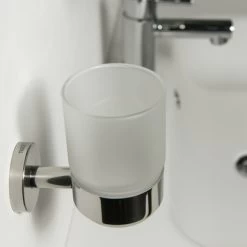 Tiger Bekerhouder Boston Met Beker Chroom -Badkamer Verkoop 123 649