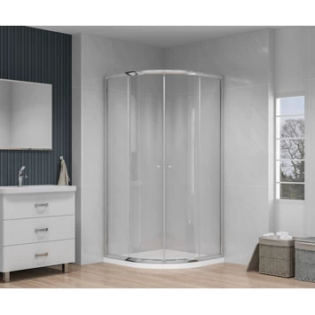 Atlantic Silas Douchecabine Kwartrond 90x190 4 Atlantic Silas Douchecabine Kwartrond 90x190 - Afbeelding 2