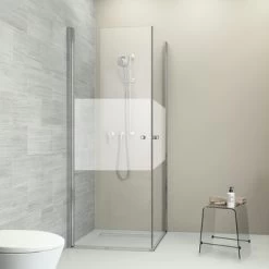 Sealskin Douchecabine Code Hoekinstap 2-delig 80x197 Cm Met Gesatineerde Band