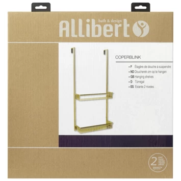 Allibert Doucherek Coperblink Goud 7 Allibert Doucherek Coperblink Goud - Afbeelding 5