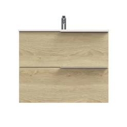 Tiger Badmeubelset Pocket 80 Cm Met 2 Lades Naturel Eik -Badkamer Verkoop 123 699