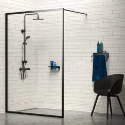 Tiger Douchemand Met Handdoekhouder Caddy Zw -Badkamer Verkoop 123 7