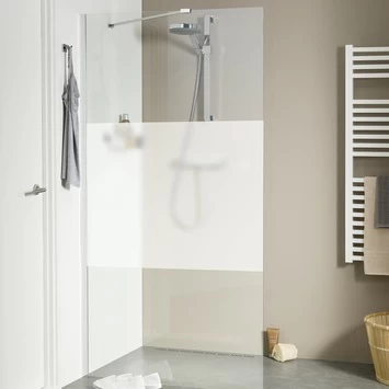 Sealskin Inloopdouche Style 118x195 Cm Met Gesatineerde Band 4 Sealskin Inloopdouche Style 118x195 Cm Met Gesatineerde Band - Afbeelding 2