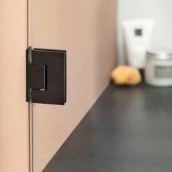 Sealskin Inloopdouche I AM A1 118x30x200 Cm Zwart -Badkamer Verkoop 123 7103