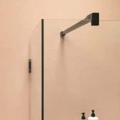 Sealskin Inloopdouche I AM A3 100x200 Cm Zwart -Badkamer Verkoop 123 7179