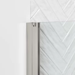 Sealskin Badwand Hooked 75x140cm Hoogglans Aluminium -Badkamer Verkoop 123 7209