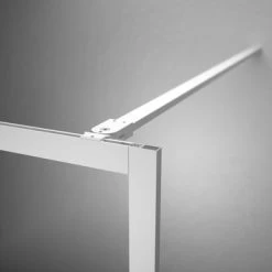 Sealskin Contour Inloopdouche Type A3 98x200 Cm, 6 Mm Helder Veiligheidsglas Met Antikalklaag Mat Wit -Badkamer Verkoop 123 7229