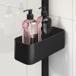 Sealskin Inc. Inloopdouche Type A3 90x200 Cm Met Douchemand, 8 Mm Helder Veiligheidsglas Met Antikalklaag Mat Zwart -Badkamer Verkoop 123 7279