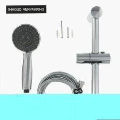 Tiger Splash Doucheset Alicante Waterbesparend Chroom -Badkamer Verkoop 123 7348