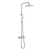 Tiger Regendoucheset Akcent Met Kraan Chroom Wit -Badkamer Verkoop 123 7399