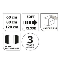 Tiger Kolomkast Karlo Zwart Mat -Badkamer Verkoop 123 747