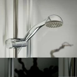 Tiger Doucheset Splash Como Met Glijstang Chroom -Badkamer Verkoop 123 7513