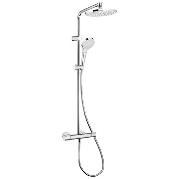 Hansgrohe Regendouche MySelect S 240 Rond Met Thermostatische Douchekraan En Handdouche 3 Hansgrohe Regendouche MySelect S 240 Rond Met Thermostatische Douchekraan En Handdouche