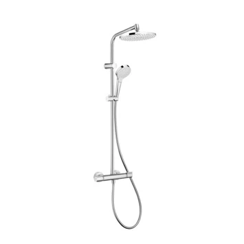 Hansgrohe Regendouche MySelect S 240 Rond Met Thermostatische Douchekraan En Handdouche 4 Hansgrohe Regendouche MySelect S 240 Rond Met Thermostatische Douchekraan En Handdouche - Afbeelding 2