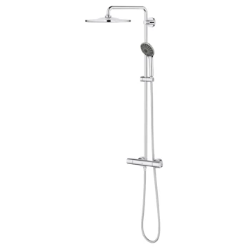 Grohe Douchesysteem Vitalio Joy 310 Cooltouch Met Thermostaatkraan QuickFix Chroom 4 Grohe Douchesysteem Vitalio Joy 310 Cooltouch Met Thermostaatkraan QuickFix Chroom - Afbeelding 2