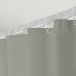 SEALSKIN Douchegordijn Granada 120x200cm Licht Grijs -Badkamer Verkoop 123 7659