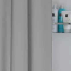 Sealskin Douchegordijn Granada Lichtgrijs 180x200 Cm -Badkamer Verkoop 123 7684