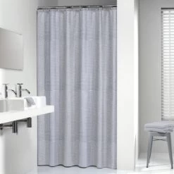 Sealskin Douchegordijn Wave Polyester 180x200 Cm Blauw 8 Sealskin Douchegordijn Wave Polyester 180x200 Cm Blauw -Badkamer Verkoop 123 7699