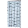 Sealskin Douchegordijn Triangles Blauw 180x200 Cm -Badkamer Verkoop 123 7722