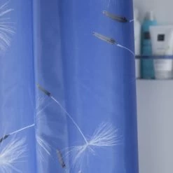 Sealskin Douchegordijn Blow Ball Blauw 180x200 Cm -Badkamer Verkoop 123 7758