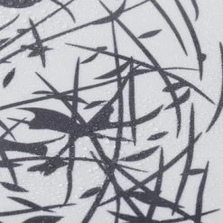 Sealskin Douchegordijn Flow 180x200cm Zwart/wit -Badkamer Verkoop 123 7786