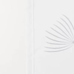 Sealskin Douchegordijn Flow 180x200cm Zwart/wit -Badkamer Verkoop 123 7787