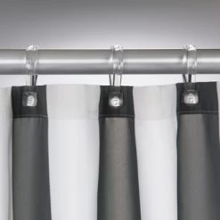 Sealskin Douchegordijn Linje Grijs 200x180 Cm -Badkamer Verkoop 123 7809