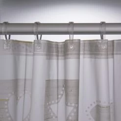 Sealskin Douchegordijn Chalk Grijs 180x200 Cm -Badkamer Verkoop 123 7816