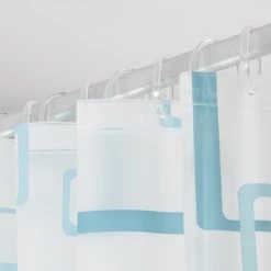 Sealskin Douchegordijn Retro Blue 180x200 Cm -Badkamer Verkoop 123 7819