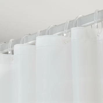 Sealskin Douchegordijn Zebra 180x200cm Zwart/wit 5 Sealskin Douchegordijn Zebra 180x200cm Zwart/wit - Afbeelding 3