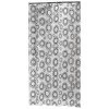 Sealskin Douchegordijn Circolo Grijs 180x200 Cm -Badkamer Verkoop 123 7858