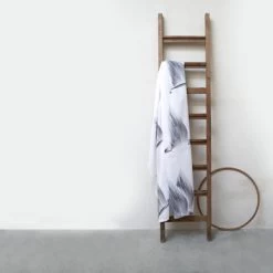 Sealskin Douchegordijn Birds 180x200cm Zwart/wit -Badkamer Verkoop 123 7878